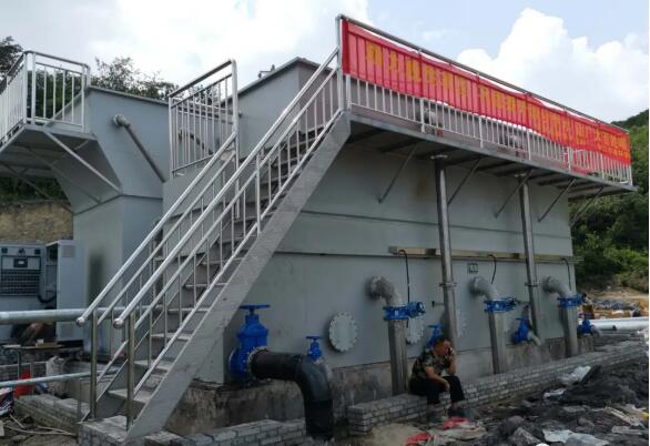 節水,我們在行動(圖3) HC型水廠式一體化凈水設備外觀