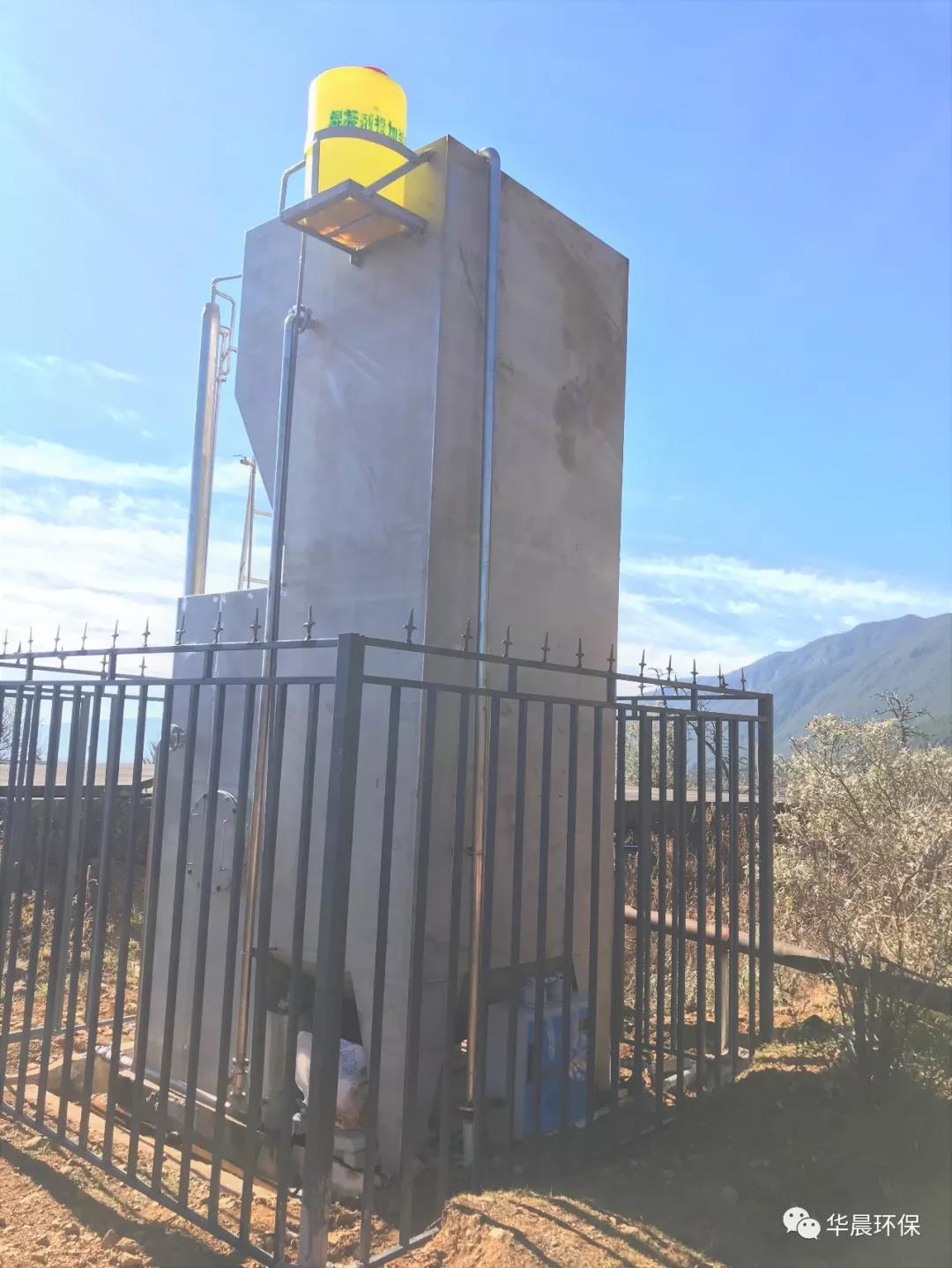 玉龍縣白沙古鎮玉湖村供水站凈水設備案例(圖3)