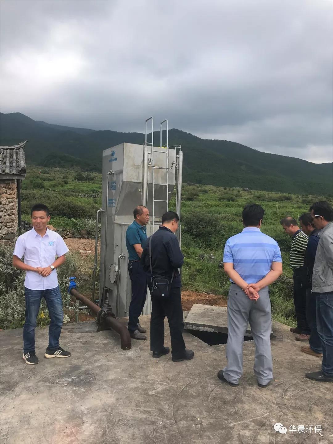 玉龍縣白沙古鎮玉湖村供水站凈水設備案例(圖8)