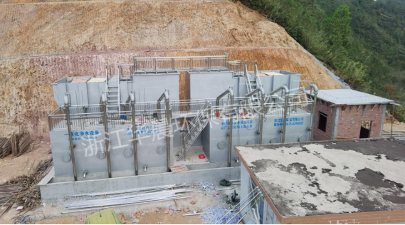 重力式一體化凈水設備（不銹鋼）(圖1)